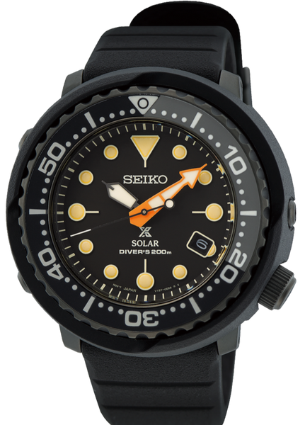 Seiko Prospex Solar Diver Black-Series Tuna Limited Edition SNE577