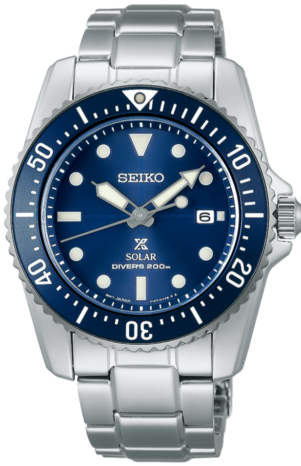 Seiko Prospex Compact 38.5mm Solar Diver Scuba 200M Blue SNE585 Seiko Prospex Compact 38.5mm Solar Diver Scuba 200M Blue SNE585