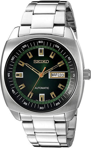 SEIKO RECRAFT AUTOMATIC GREEN DIAL SNKM97 watchoutz.com