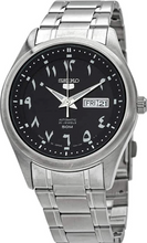 Seiko 5 Automatic Arabic Black-Dial SNKP21 SNKP21J1 www.watchoutz.com