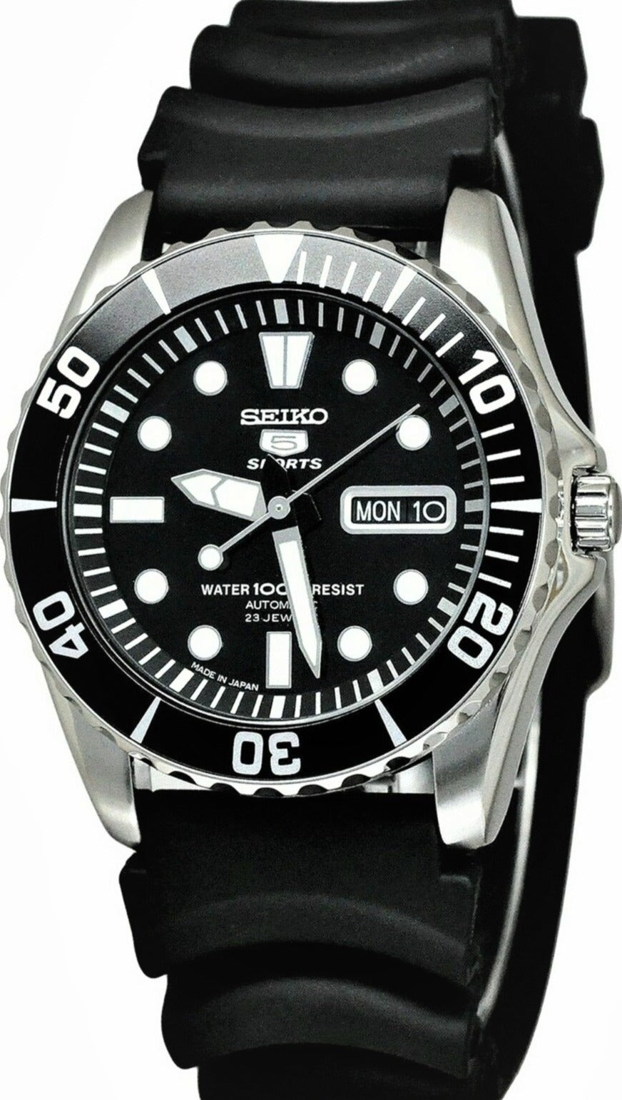 Seiko 5 Sports Mechanical Automatic 100M Diver JDM SNZF17J2