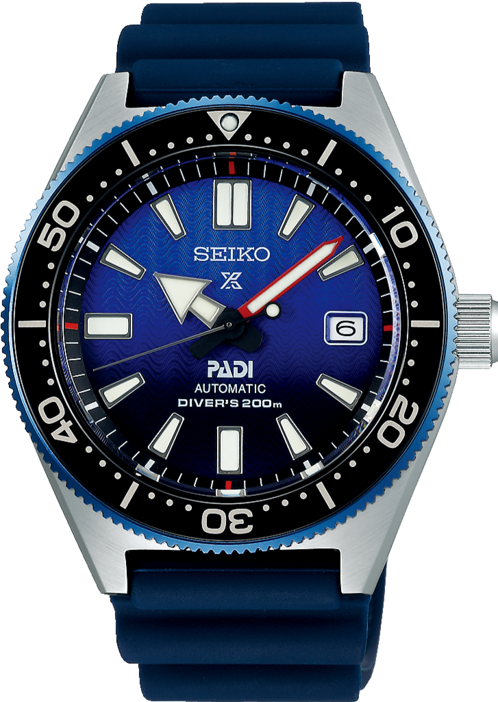 Seiko Prospex X PADI Automatic 200M Diver Special Edition SPB071 SBDC055 SPB071J1. Available at Watchoutz.com, Hong Kong's top online watch shop. Enjoy fast, secure international shipping and shop genuine Japanese watches with over 13 years of exceptional service. Visit Watchoutz International for your horology treasure hunt.