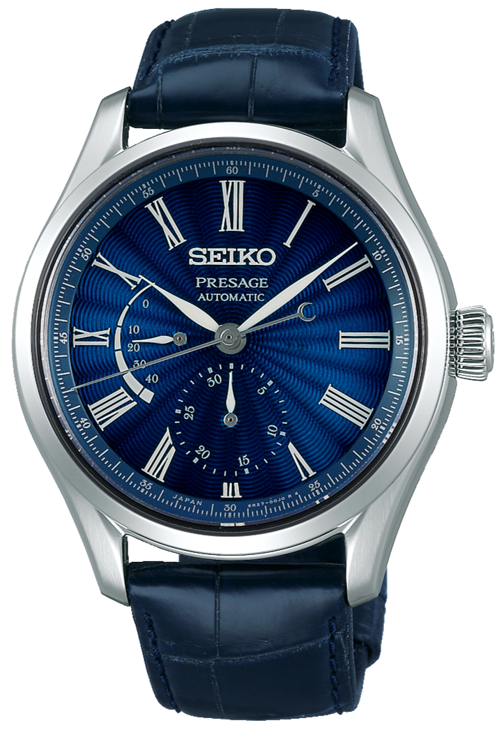 Seiko Presage Shippo Enamel Automatic Limited Edition Blue Dial SPB073J1 www.watchoutz.com