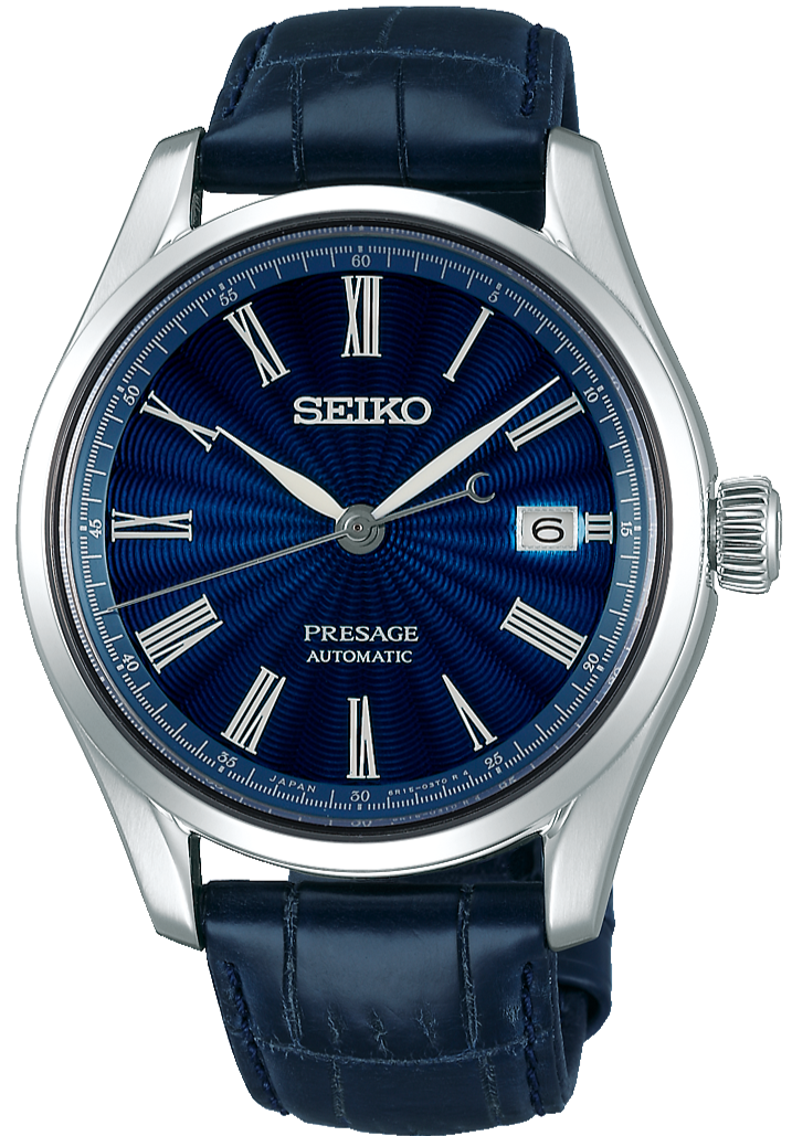 Seiko Presage Shippo Enamel Automatic Limited Edition Blue Dial SPB075J1 www.watchoutz.com