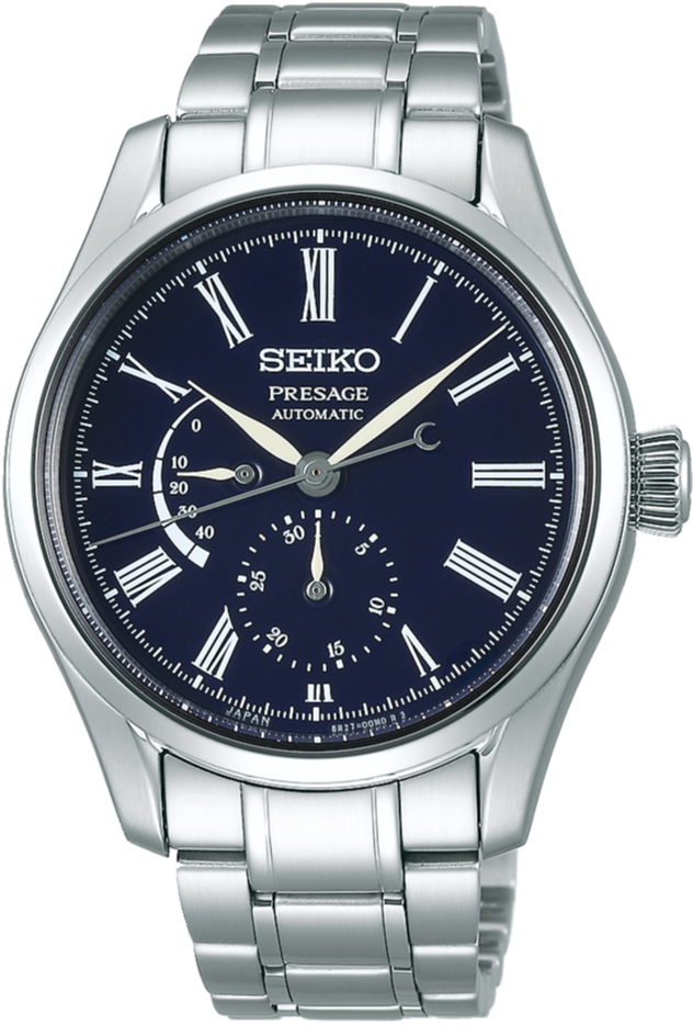 Seiko Presage Prestige Line Automatic Enamel Blue Dial SPB091 SPB091J1 SARW047 www.watchoutz.com