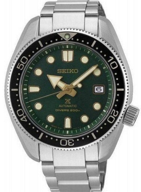 Seiko Prospex AUTOMATIC DIVERS DARK GREEN SUNSET DIVE WATCH SPB105J1 www.watchoutz.com