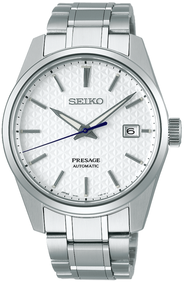 Seiko Presage Prestige Line Sharp Edged Series Automatic Snow White SPB165J1 SARX075 www.watchoutz.com