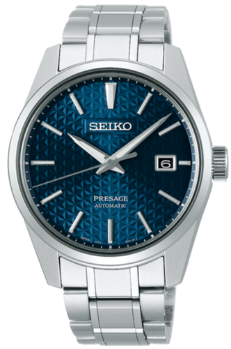 Seiko Presage Prestige Line Sharp Edged Series Automatic Navy Blue SPB167 SPB167J1 SARX077. Available at Watchoutz.com, Hong Kong's top online watch shop. Enjoy fast, secure international shipping and shop for genuine Japanese watches with over 13 years of exceptional service. Visit Watch Outz International for your horology treasure hunt.