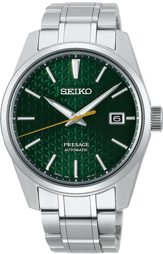 Seiko Presage Sharp Edged Series Automatic Green SPB169J1 SARX079 www.watchoutz.com