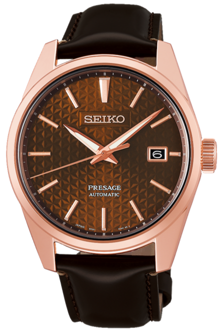 Seiko Presage Prestige Line Sharp Edged Series Automatic Rosegold SPB170J1 (SARX080) www.watchoutz.com