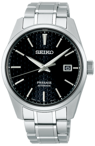 Seiko Presage Prestige Line Sharp Edged Series Automatic Black-Dial SPB203J1 (SARX083) www.watchoutz.com