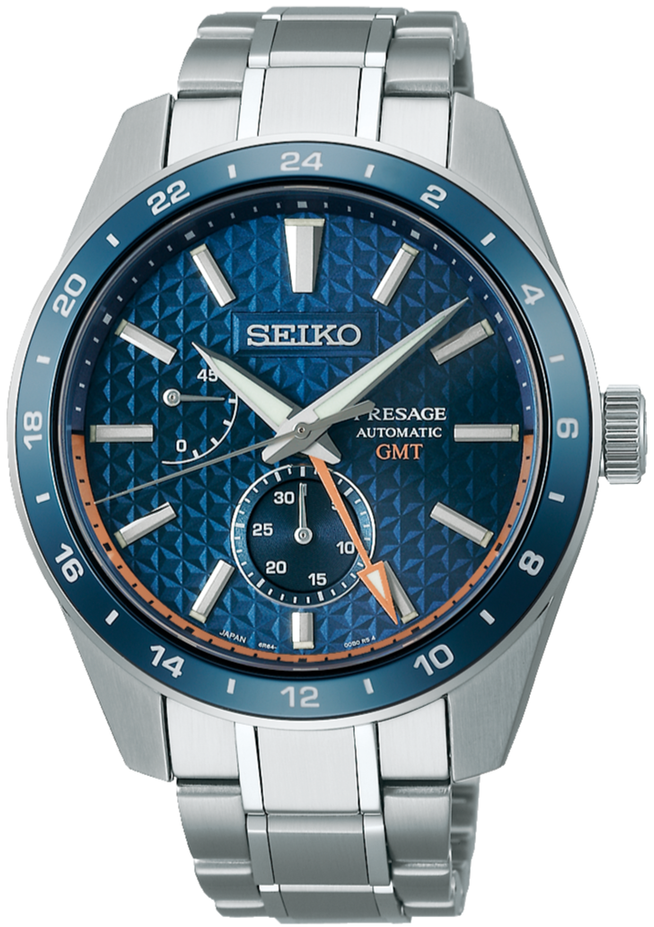 seiko sharp edge gmt green