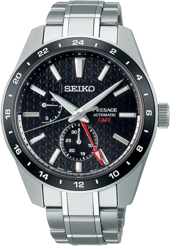 Seiko Presage Sharp Edge Series Automatic GMT SPB221 / SARF005 www.watchoutz.com