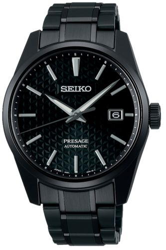 Seiko Presage Prestige Line Sharp Edged Series Automatic Black-out SPB229J1 (SARX091) www.watchoutz.com