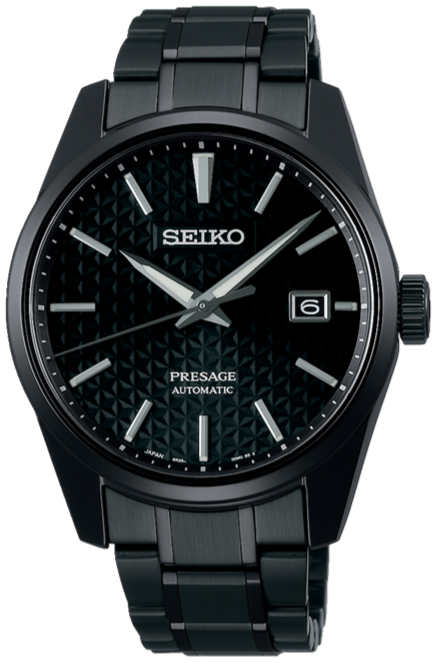 Seiko Presage Prestige Line Sharp Edged Series Automatic Black-out SPB229J1 (SARX091) www.watchoutz.com