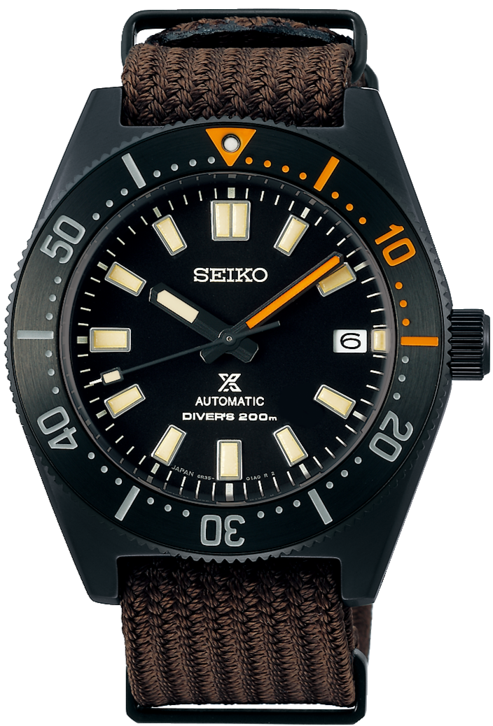 Seiko Prospex 2022 The Black Series Limited Edition 1965 62MAS Modern Re-interpretation Automatic 200M Diver SPB253 (SBDC153) www.watchoutz.com