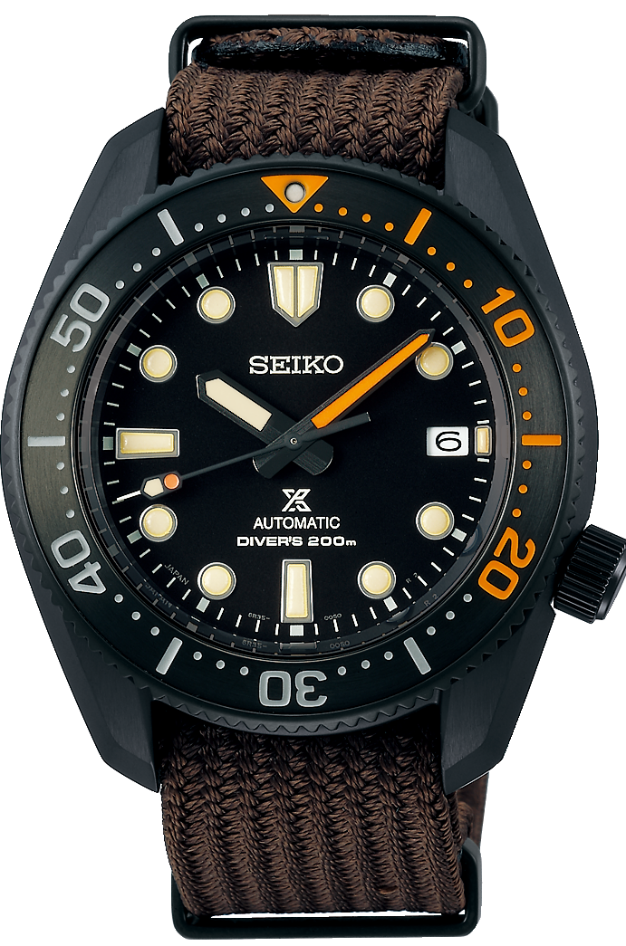 Seiko Prospex 2022 The Black Series Limited Edition 1968 Diver's Modern Re-interpretation Automatic 200M SPB255 (SBDC155) www.watchoutz.com