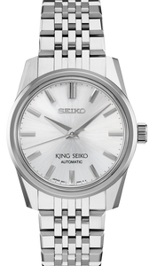 King Seiko Mechanical Automatic Silver Wrist Watch SPB279J1 SDKS001 www.watchoutz.com