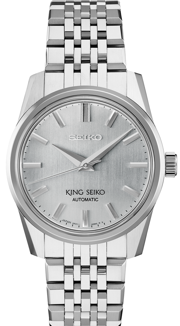 King Seiko Mechanical Automatic Brushed Silver SPB281J1 (SDKS003) www.watchoutz.com