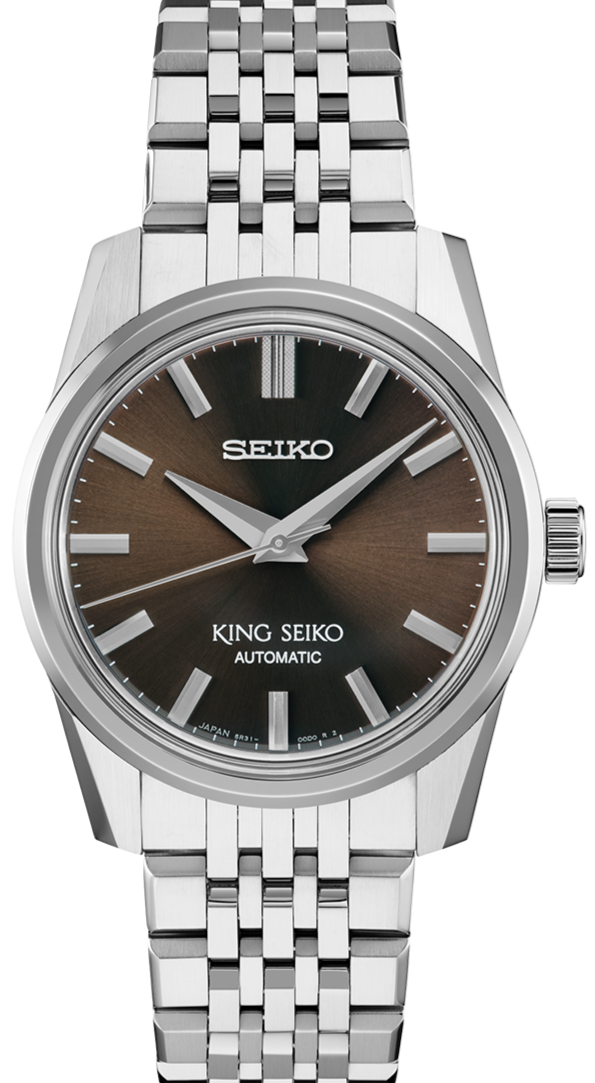King Seiko Mechanical Automatic Brown Wrist Watch SPB285 (SDKS007 