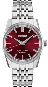 King Seiko Mechanical Automatic Burgandy SPB287J1 (SDKS009) www.watchoutz.com