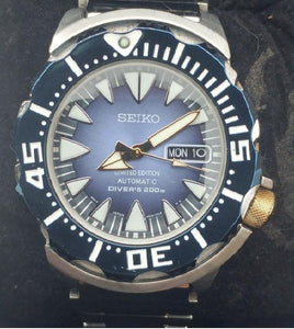 SEIKO MONSTER 100th Anniversary Limited Edition Automatic Diver's 200M SRP461K1 www.watchoutz.com