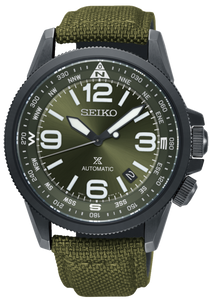 SEIKO PROSPEX LAND AUTOMATIC NYLON COMPASS SRPC33K1 www.watchoutz.com