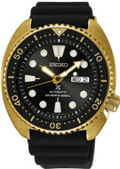 Seiko Prospex Automatic 200M Diver's Watch Turtle Gold Black Tone SRPC44 www.watchoutz.com