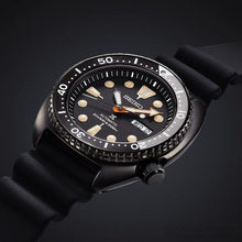 SEIKO PROSPEX TURTLE THE BLACK SERIES (SBDY005) SRPC49J1 side www.watchoutz.com