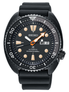 SEIKO PROSPEX AUTOMATIC DIVERS TURTLE THE BLACK SERIES SBDY005 SRPC49J1 www.watchoutz.com