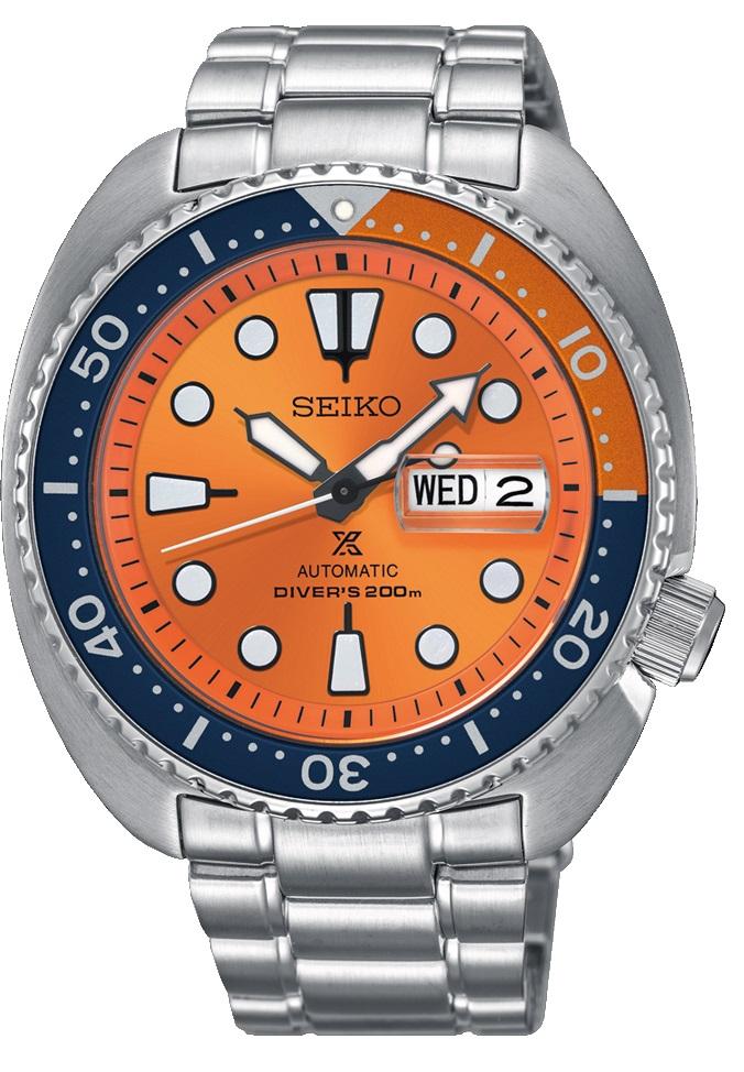Seiko Prospex Automatic 200M Diver Turtle Orange Nemo Limited Edition SRPC95K1 www.watchoutz.com 