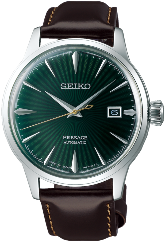 Seiko Presage Cocktail Time Series Mockingbird Green SRPD37