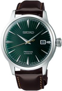 Seiko Presage Cocktail Time Series Mockingbird Green Dial SRPD37 SARY133 SRPD37J1 www.watchoutz.com