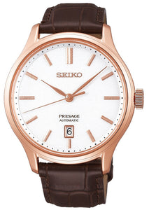 Seiko Presage Basic Line Automatic Zen Garden Rose Gold SRPD42J1 (SARY142) www.watchoutz.com 