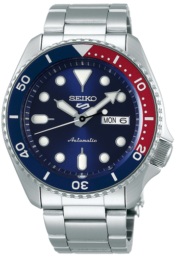 SEIKO 5 Sport SKX Series Sports Style Pepsi SRPD53 SBSA003 SRPD53K1 www.watchoutz.com