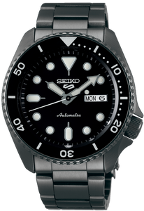SEIKO 5 SPORTS All Black SRPD65 SRPD65K1. Available at Watchoutz.com, your best online watch retailer based in Hong Kong, buy brand new genuine Japanese watches with confidence, fast international shipping, Satisfied customers proven. Visit Watchoutzinternational for your next horology hunt.