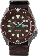 Seiko 5 Sports SKX Series Sense Style Automatic Brown Dial SRPD85 SRPD85K1. * Please be noted that the image shown is a graphic image or a prototype, and may differ from the actual product. The colors shown may also differ from the actual product depending on the browser and device being used.&nbsp;&nbsp;