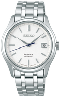 Seiko Presage Automatic Snow Frost White Dial SRPD97J1 www.watchoutz.com