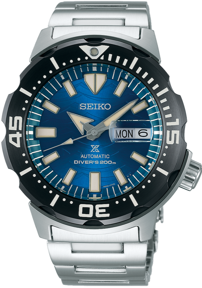 Seiko Prospex Automatic 200M Diver Save The Ocean Special Edition Monster SRPE09K1 www.watchoutz.com