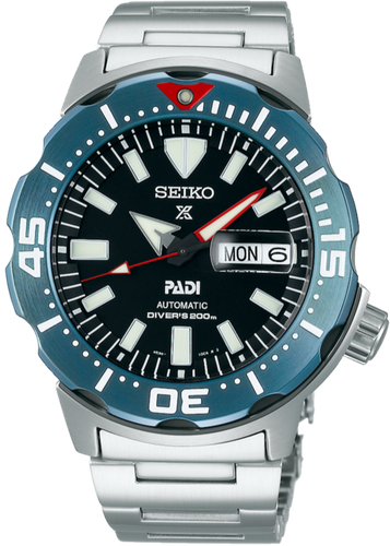 Seiko Prospex x PADI Automatic 200M Diver Special Edition Monster SRPE27K1 www.watchoutz.com 