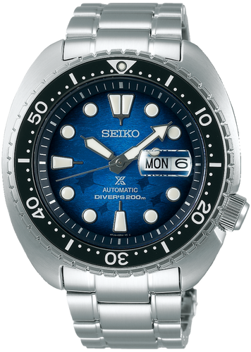 Seiko Prospex Automatic Diver King Turtle Save the Ocean Manta Ray SRPE39K1 www.watchoutz.com