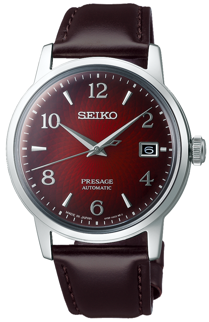 SEIKO PRESAGE AUTOMATIC COCKTAIL NEGRONI SARY163 (SRPE41J1) www.watchoutz.com