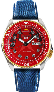 Seiko 5 Sports X ONE PIECE "Monkey D. Luffy" Automatic Red Limited Edition SRPF62K1 www.watchoutz.com