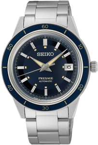 Seiko Presage 2021 Style60's Series Automatic Blue Dial SRPG05J1 www.watchoutz.com