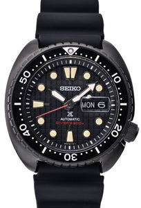 Seiko Prospex Automatic 200M Diver Black-TS Exclusive Limited Edition King Turtle SRPH41K1 www.watchoutz.com