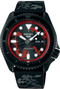 Seiko 5 Sports Street Style X ONE PIECE "Monkey D. Luffy" Automatic Limited Edition SRPH65K1 www.watchoutz.com