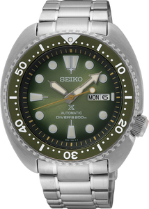 Seiko Prospex Automatic 200M Diver Turtle "Eucalyptus" Australia Exclusive Limited Edition SRPJ53 www.watchoutz.com