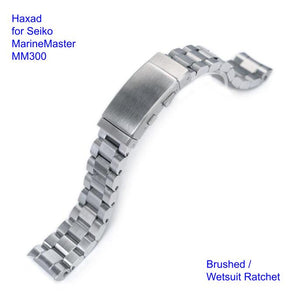 Hexad Stainless 316L Steel Watch Bracelet for Seiko