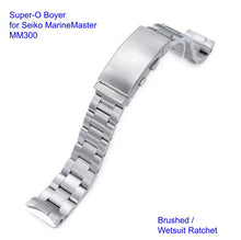 Super-O Boyer Stainless 316L Steel Watch Bracelet for Seiko