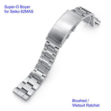 Super-O Boyer Stainless 316L Steel Watch Bracelet for Seiko